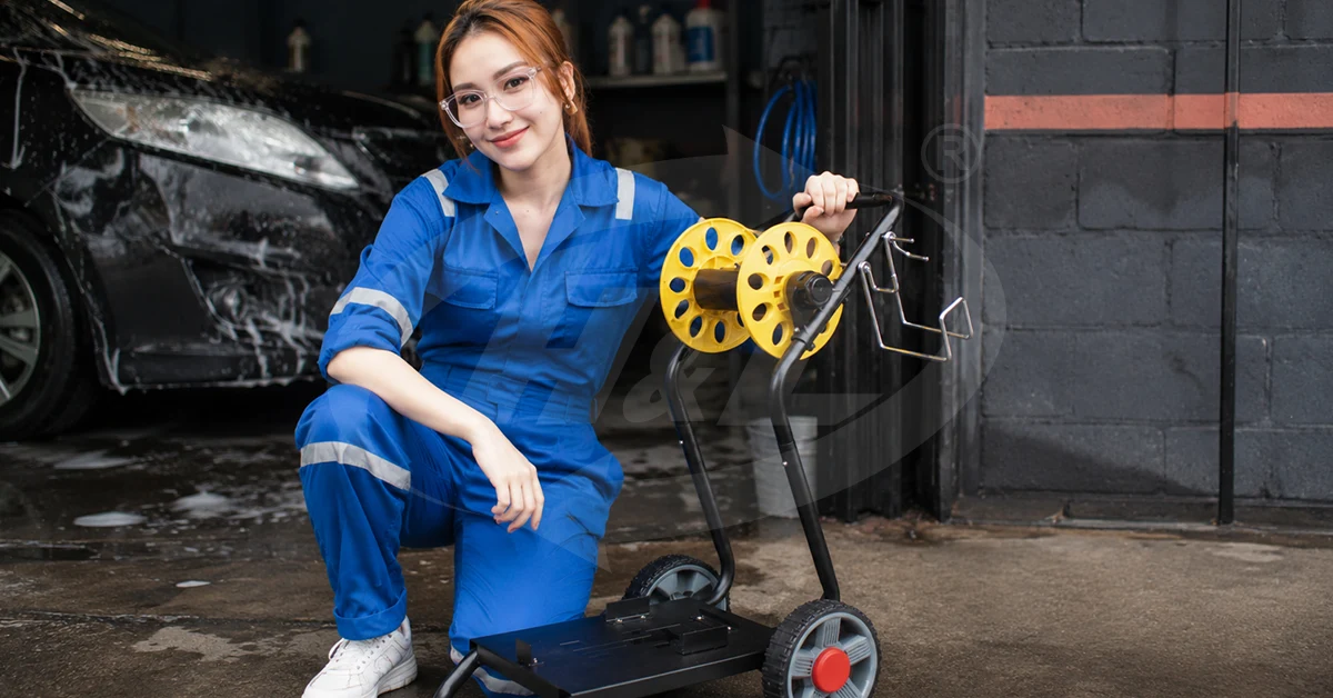 Troli Jet Cleaner Mesin HL Solusi Praktis untuk Pressure Washer